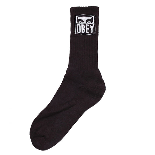 OBEY Eyes Icon Socks  - Black