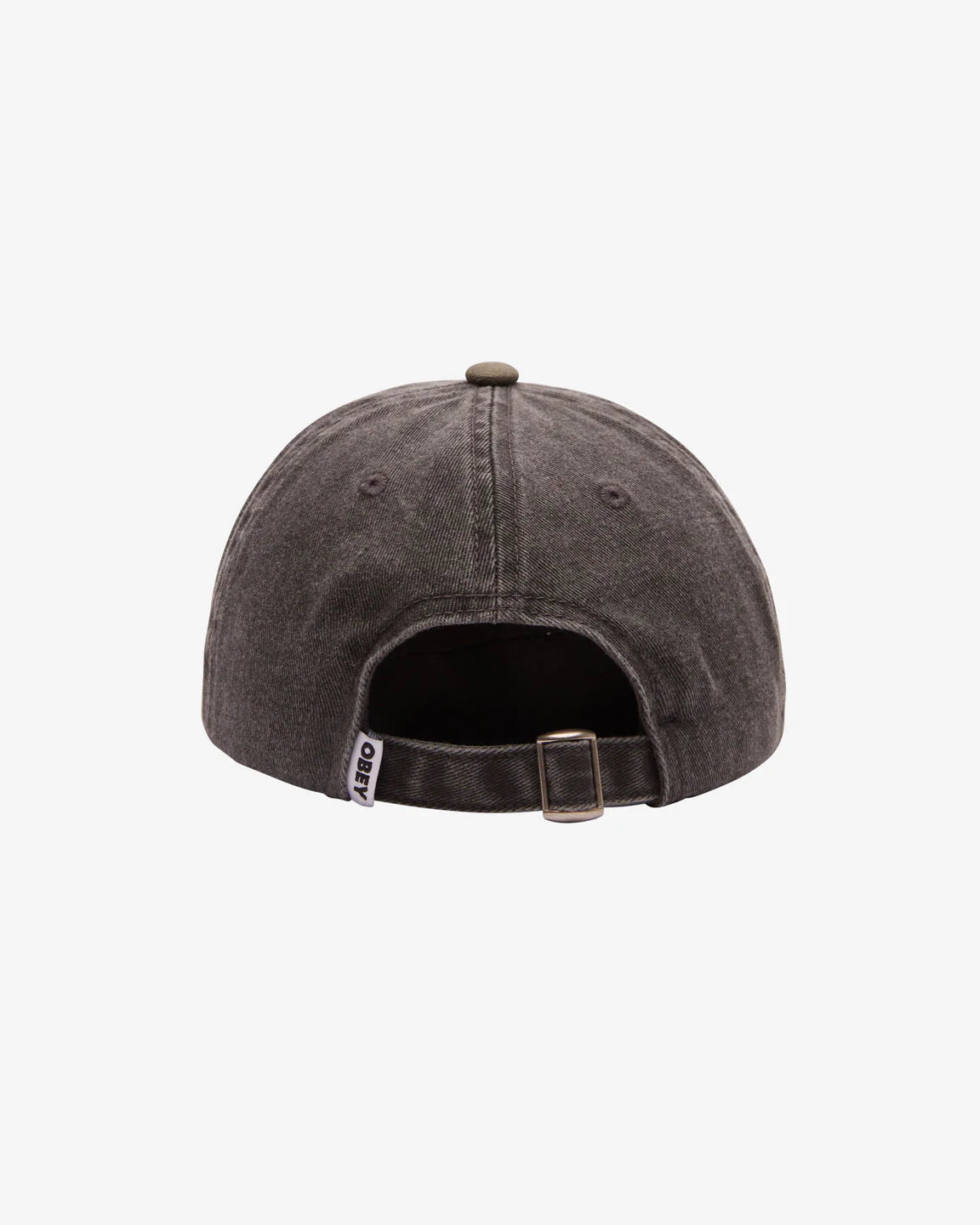 OBEY Pigment Lowercase 6 Panels Hat - Pigment Black