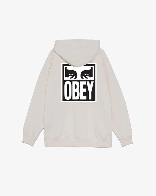 OBEY EYES ICON PREMIUM HOODIE - Silver Grey