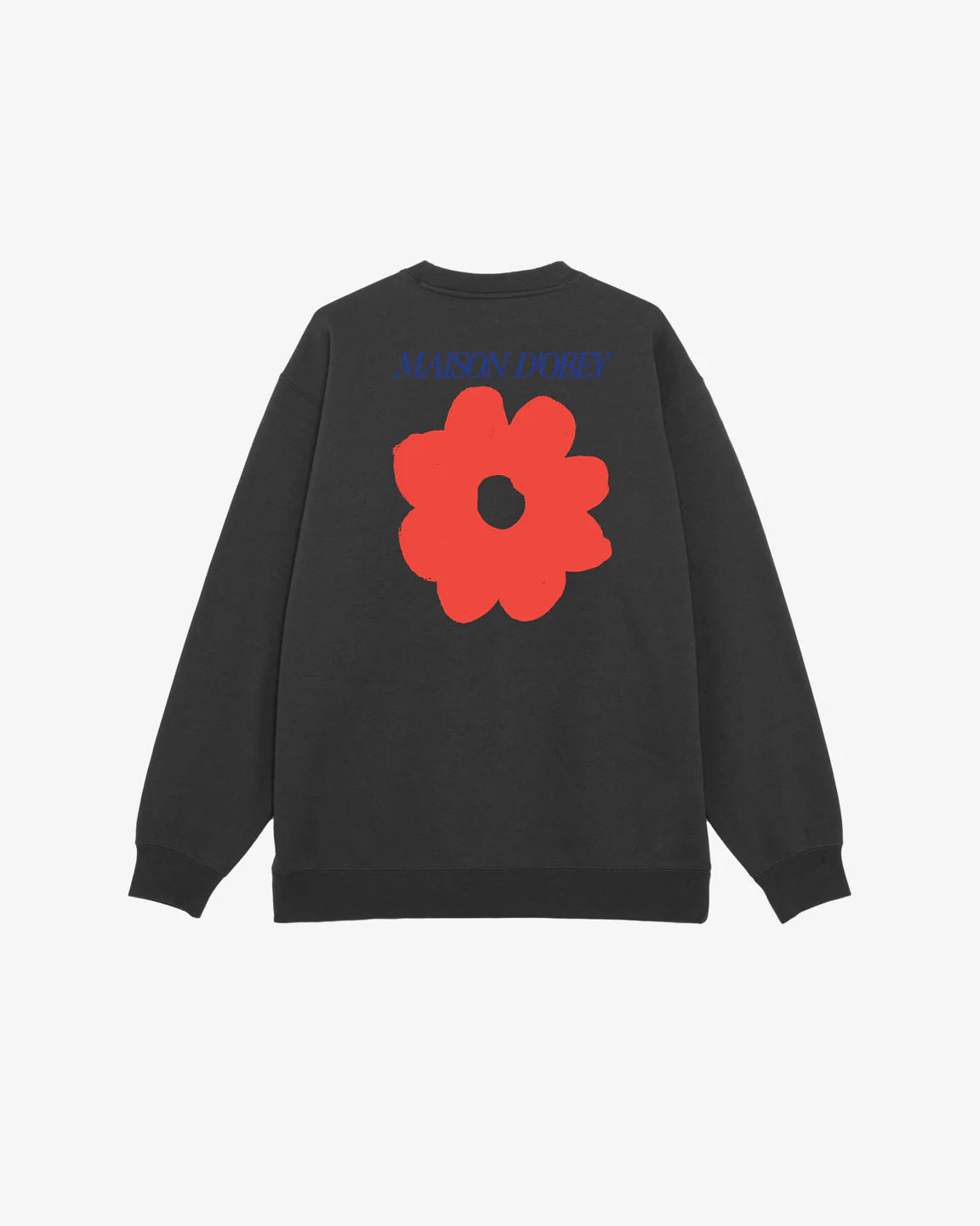 OBEY MAISON D'OBEY PREMIUM CREWNECK - Black