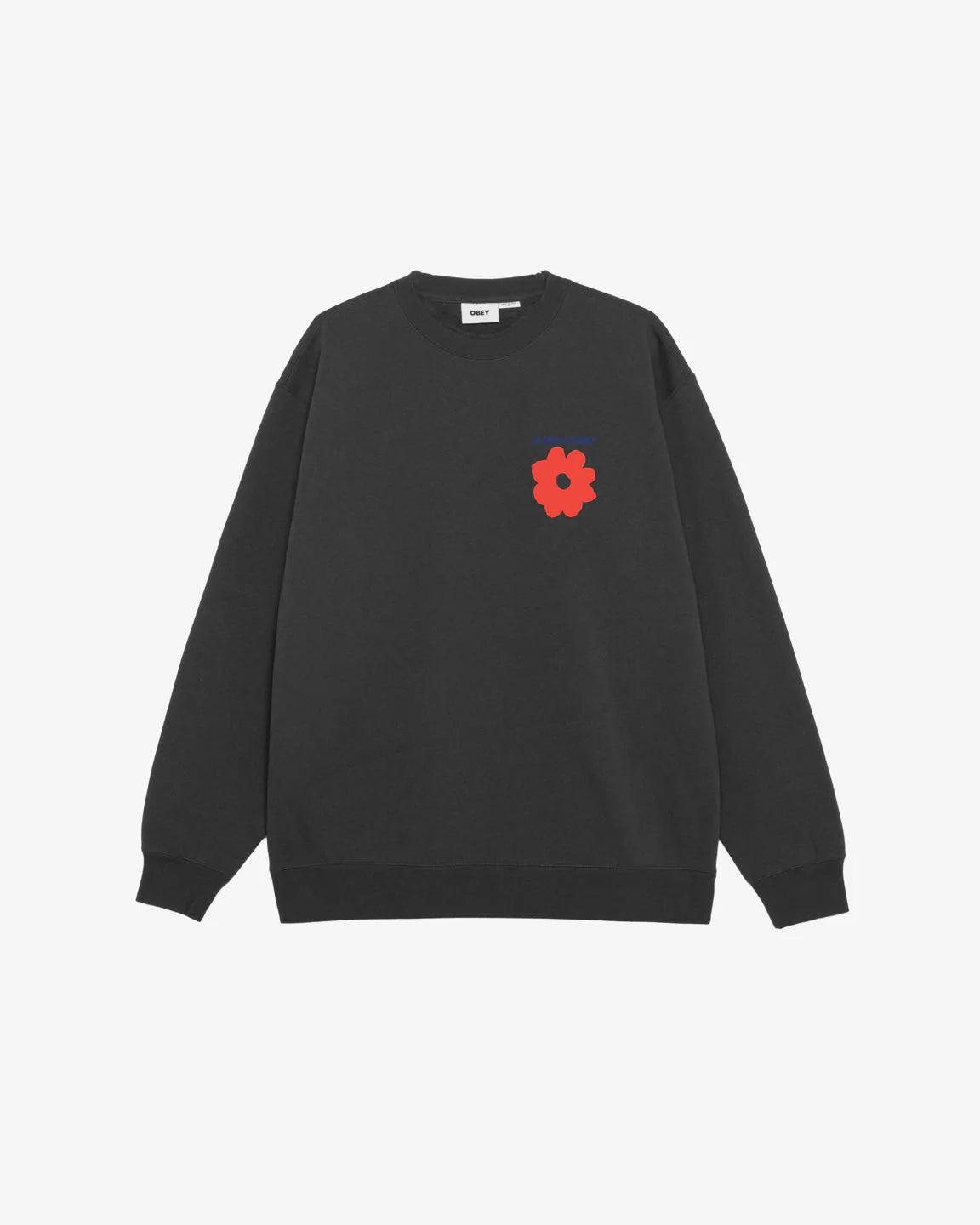 OBEY MAISON D'OBEY PREMIUM CREWNECK - Black