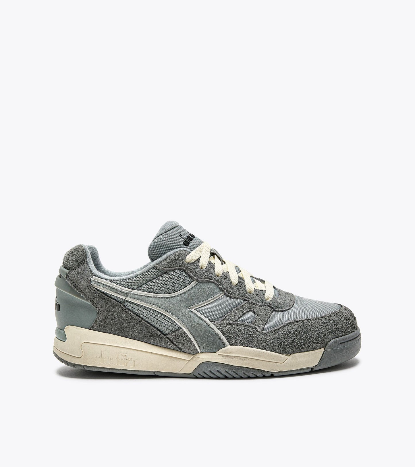 DIADORA WINNER HAIRY SUEDE - Melange Grey