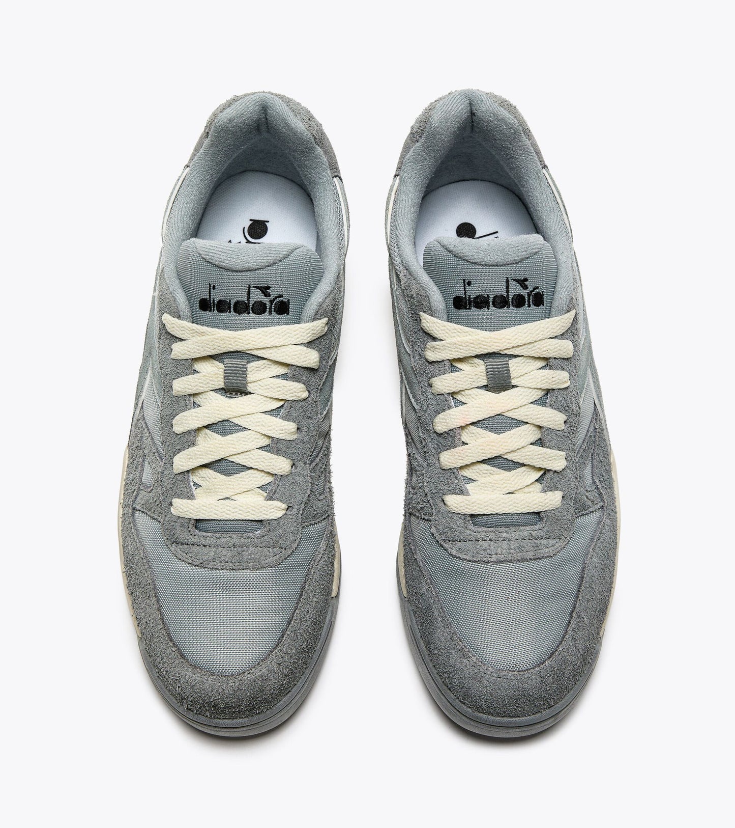 DIADORA WINNER HAIRY SUEDE - Melange Grey