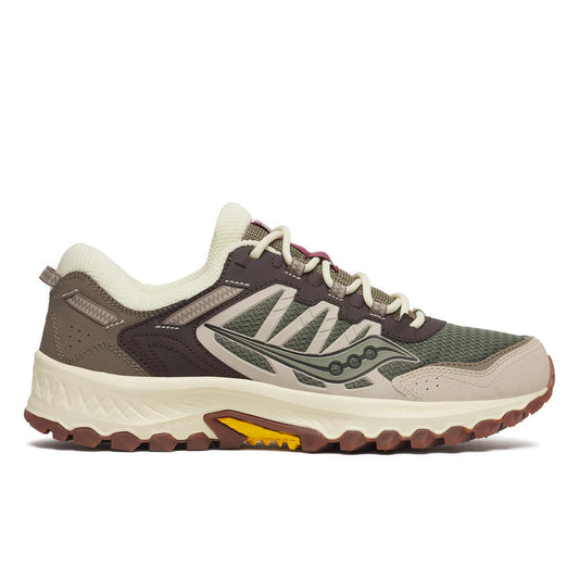 SAUCONY GRID PEAK - OLIVE/BROWN