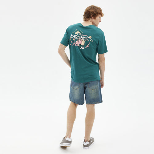 HYDROPONIC AQUATIC SS TEE - Teal Green