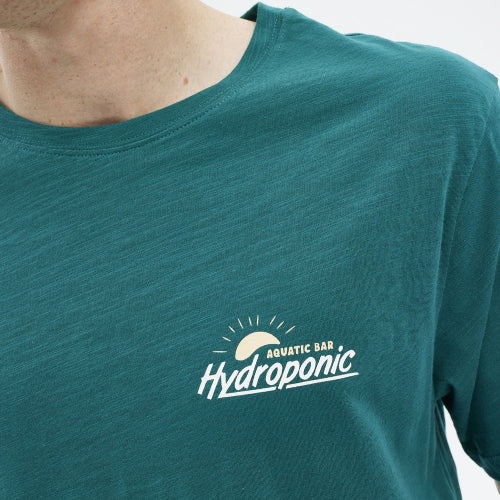 HYDROPONIC AQUATIC SS TEE - Teal Green