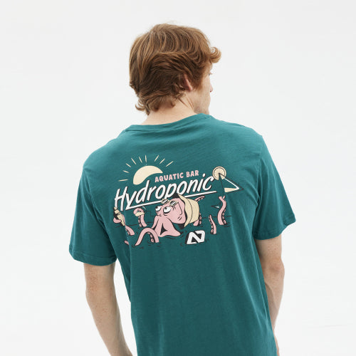 HYDROPONIC AQUATIC SS TEE - Teal Green