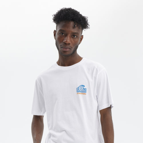 HYDROPONIC BEACH SS TEE - White