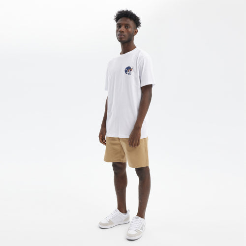 HYDROPONIC PUSHING SS TEE - White