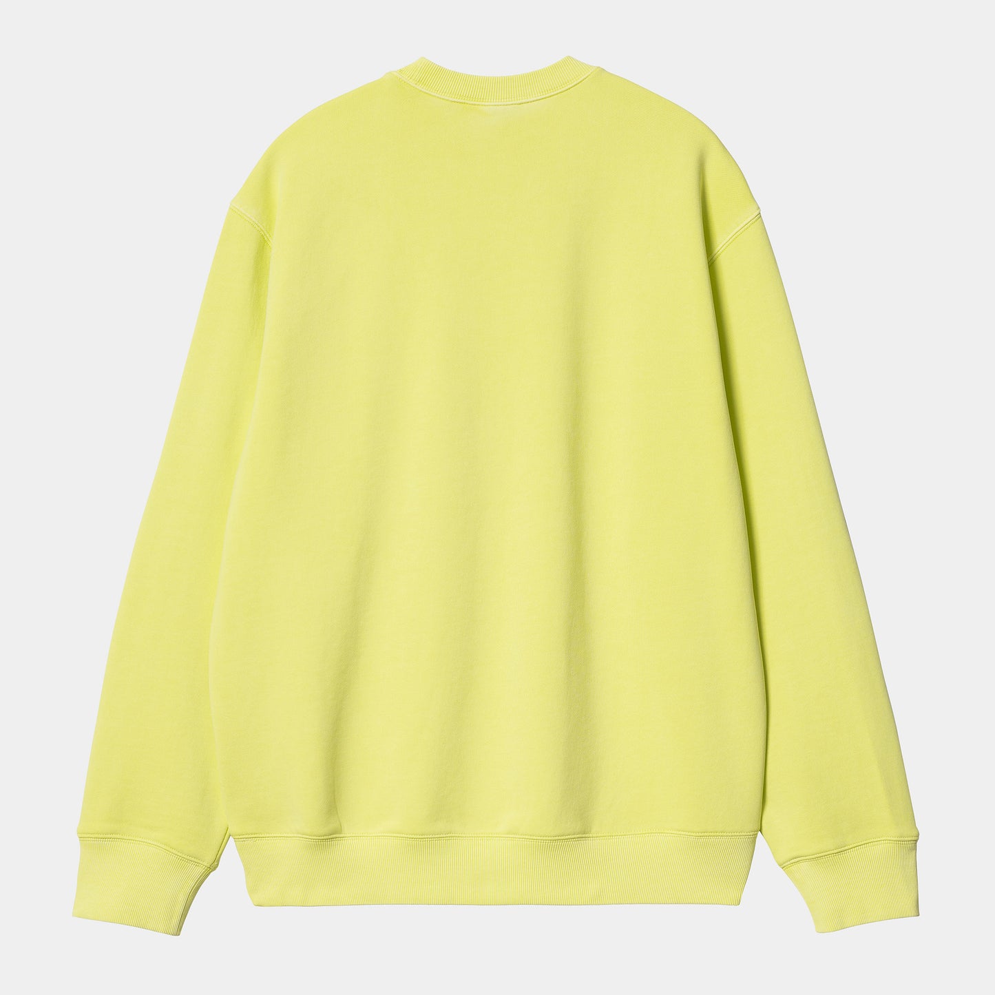 CARHARTT WIP Duster Script Sweatshirt - Artic Lime (garment dyed)