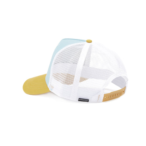 HYDROPONIC CORP CAP - Light Blue Yellow White