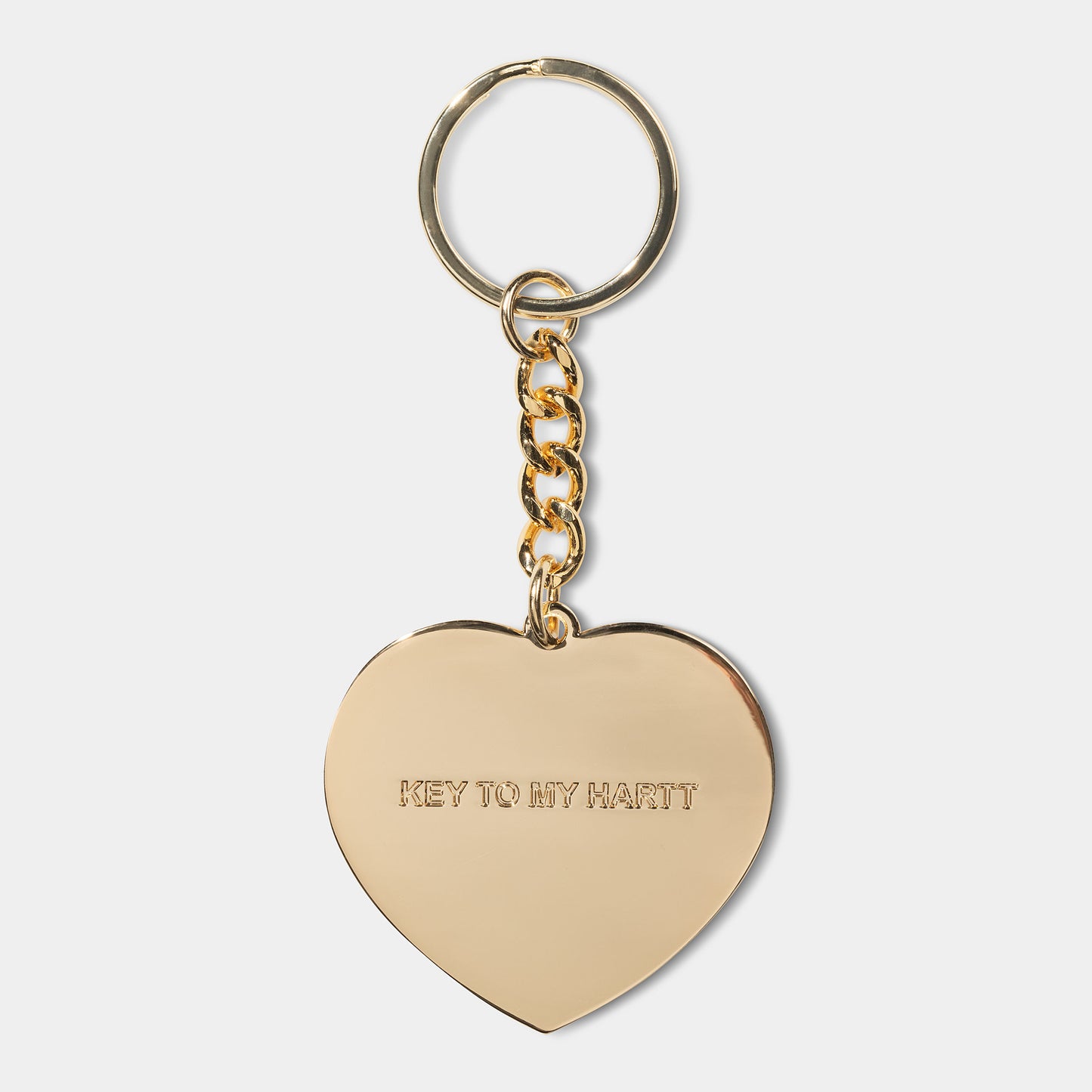 CARHARTT WIP HEART KEYCHAIN ZINC ALLOY - Red