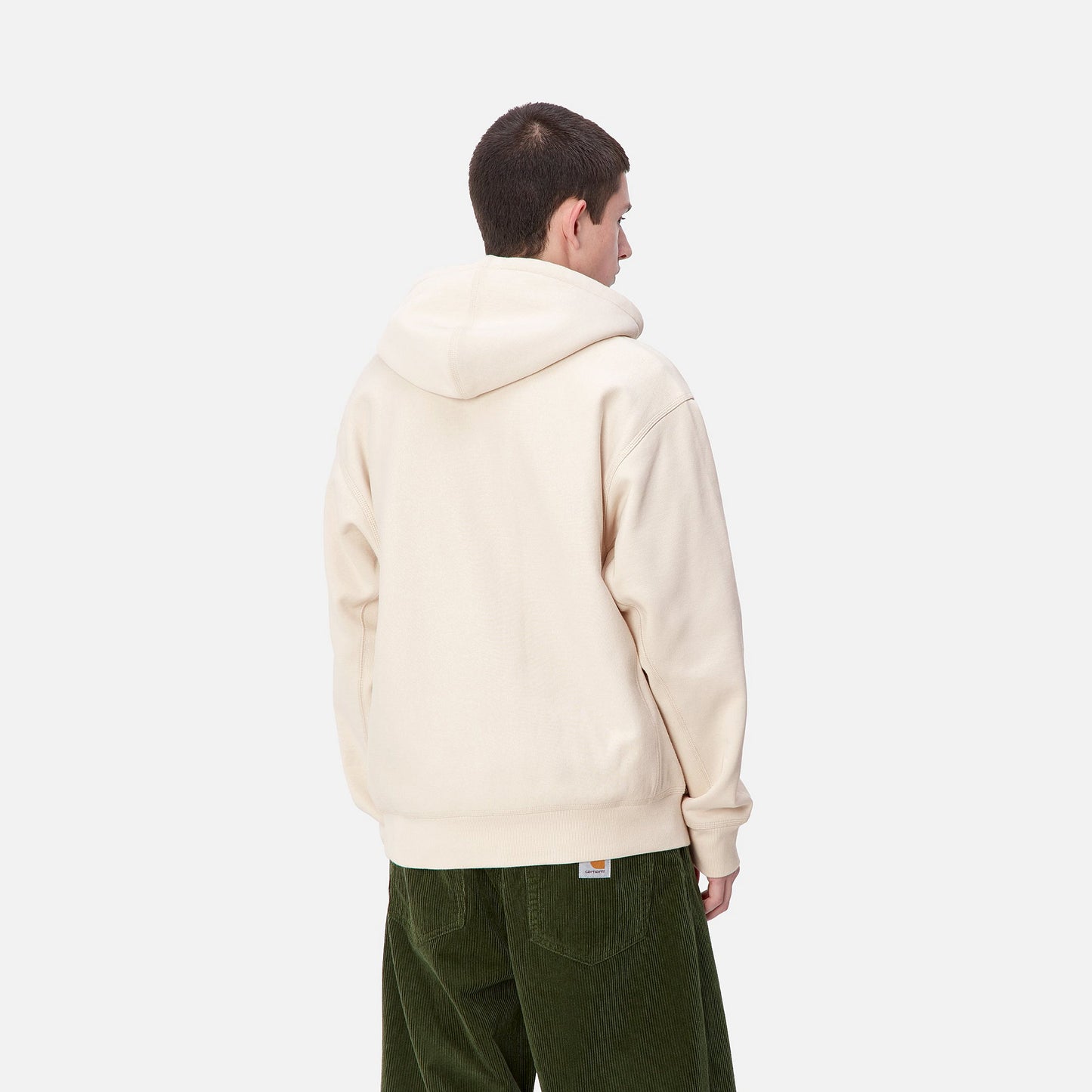 CARHARTT WIP Hooded American Script Sweatshirt - Moonbean