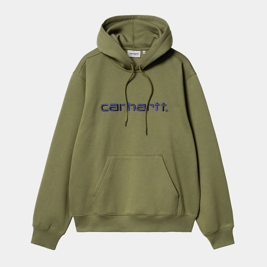 CARHARTT WIP HOODED CARHARTT SWEAT - Capulet Aura