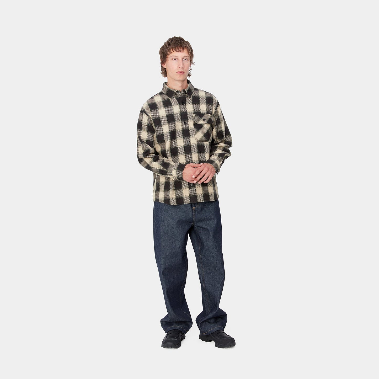 CARHARTT WIP L/S Witten Shirt - Whitten Check Wall