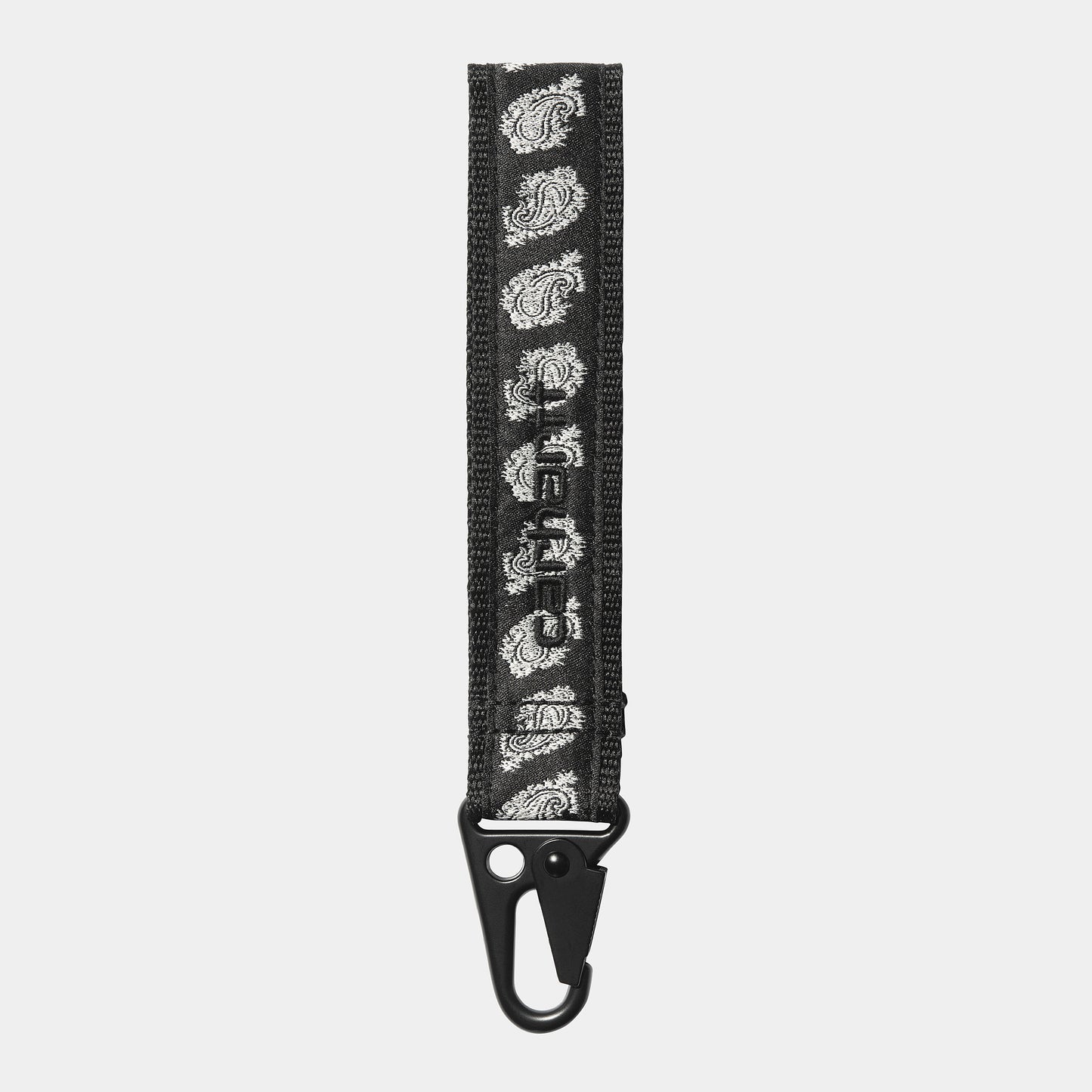 CARHARTT WIP PAISLEY KEYHOLDER - Paisley Jacquard Black