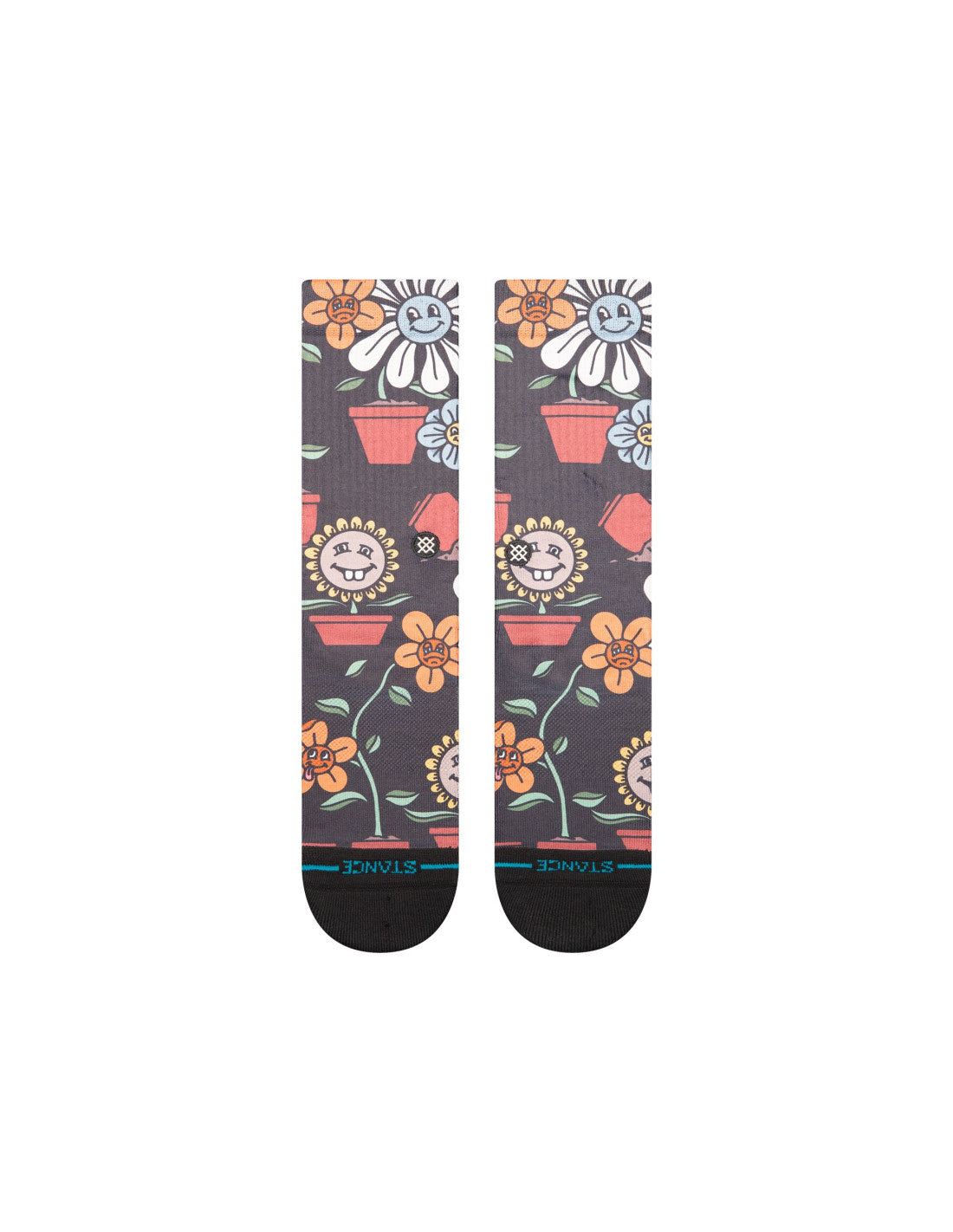 STANCE PLANTED CREW - Black