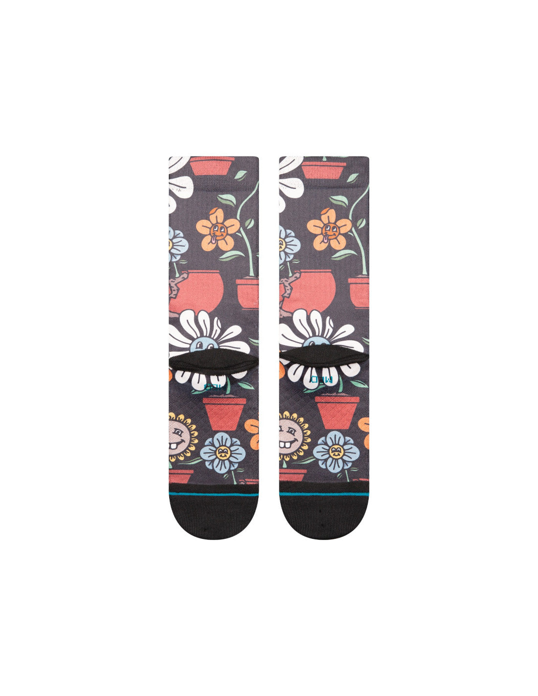 STANCE PLANTED CREW - Black