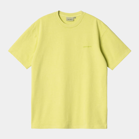 CARHARTT WIP S/S Duster Script T-Shirt - Artic Lime (garment dyed)