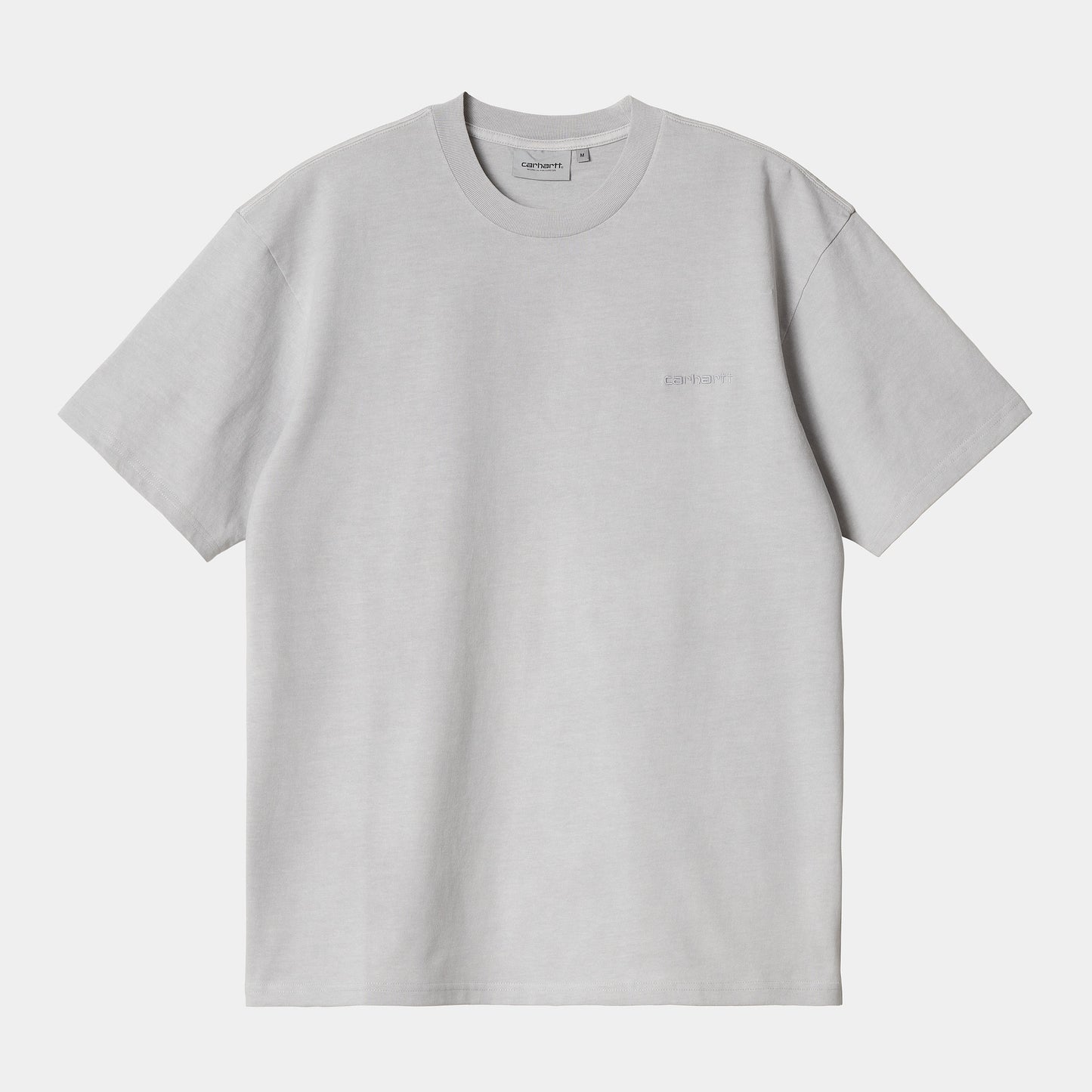 CARHARTT WIP S/S Duster Script T-Shirt - Basalt (garment dyed)