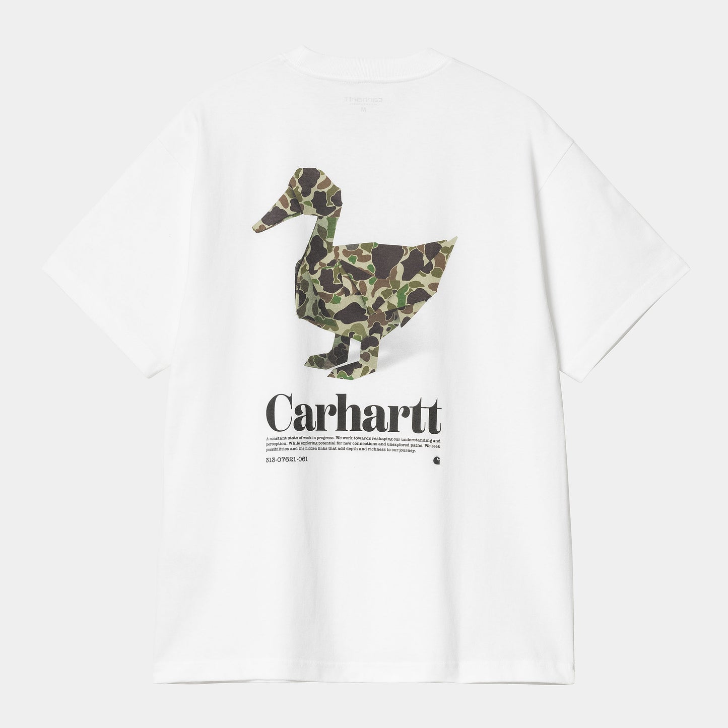 CARHARTT WIP S/S Fold Duck T-Shirt - White