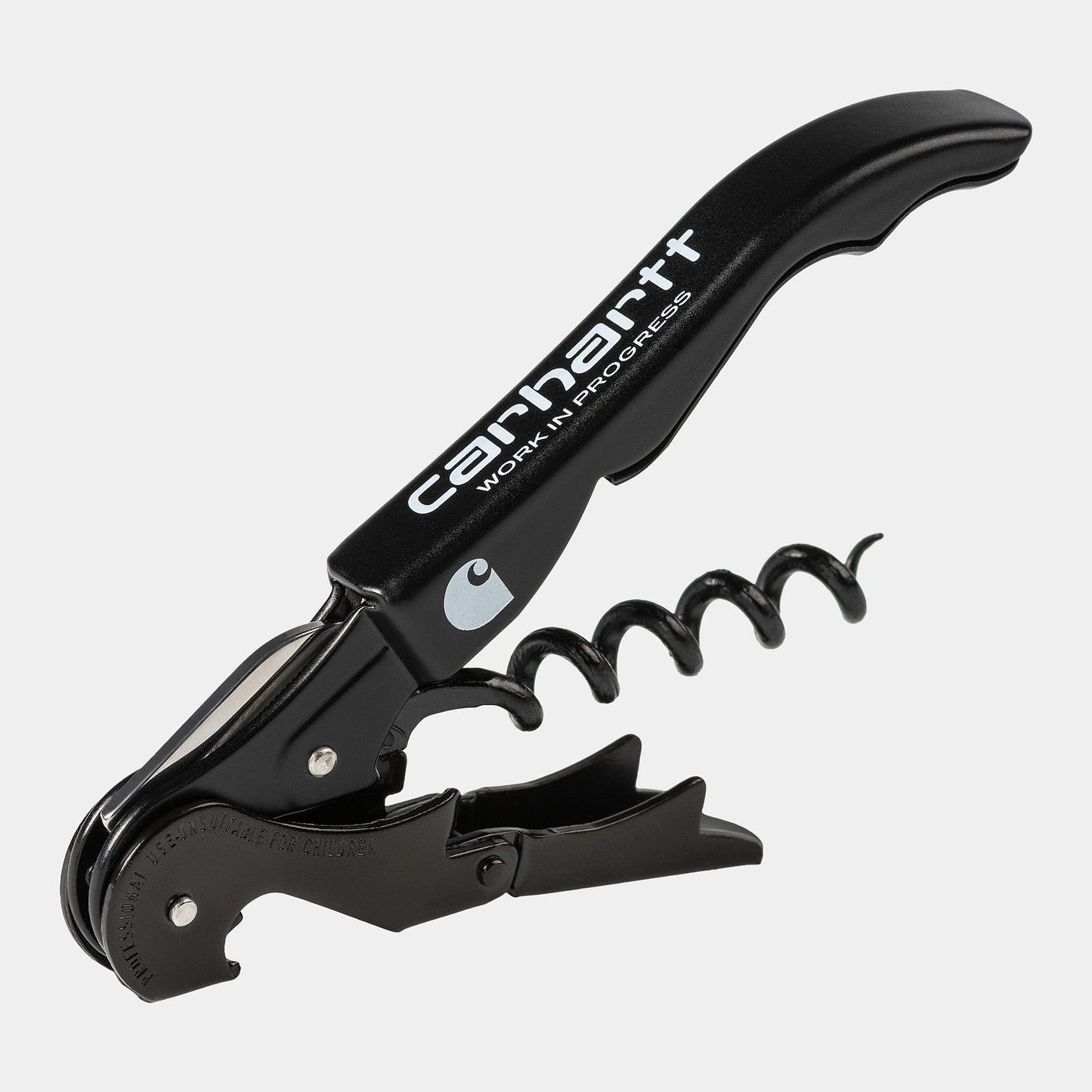 CARHARTT WIP Script Pulltap’s Corkscrew - Black White