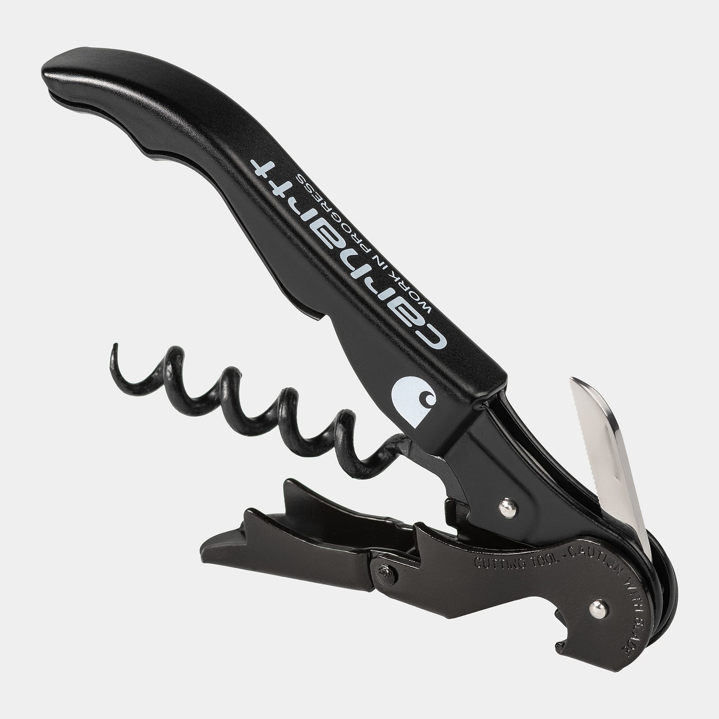 CARHARTT WIP Script Pulltap’s Corkscrew - Black White