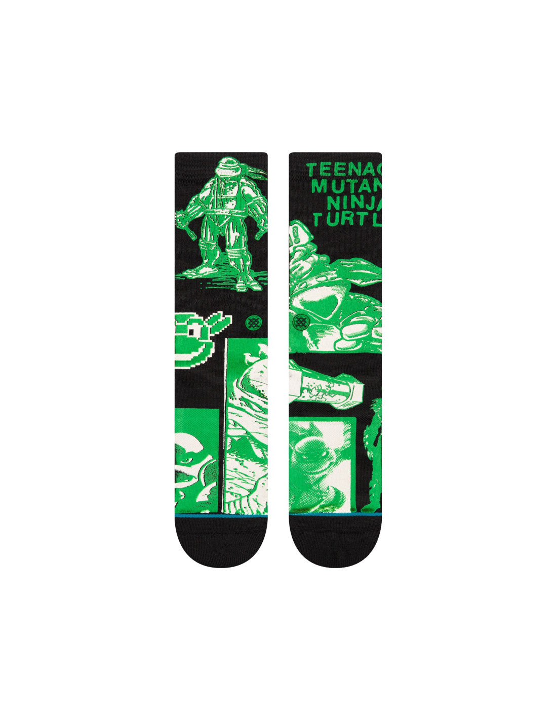 STANCE TMNT - Black Green