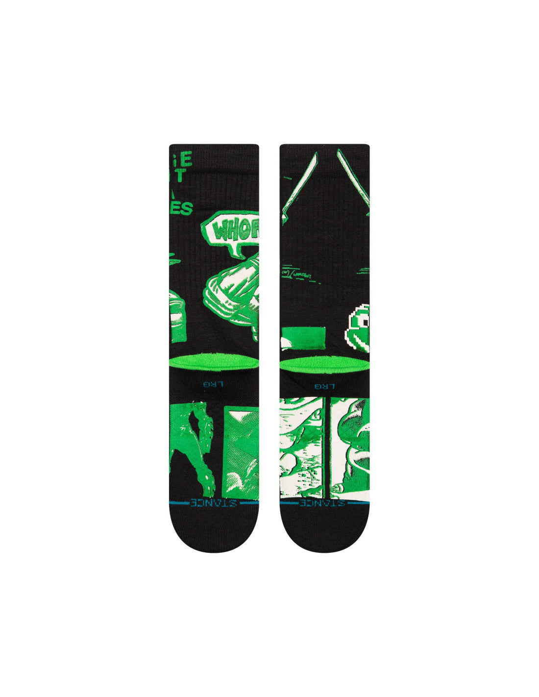 STANCE TMNT - Black Green