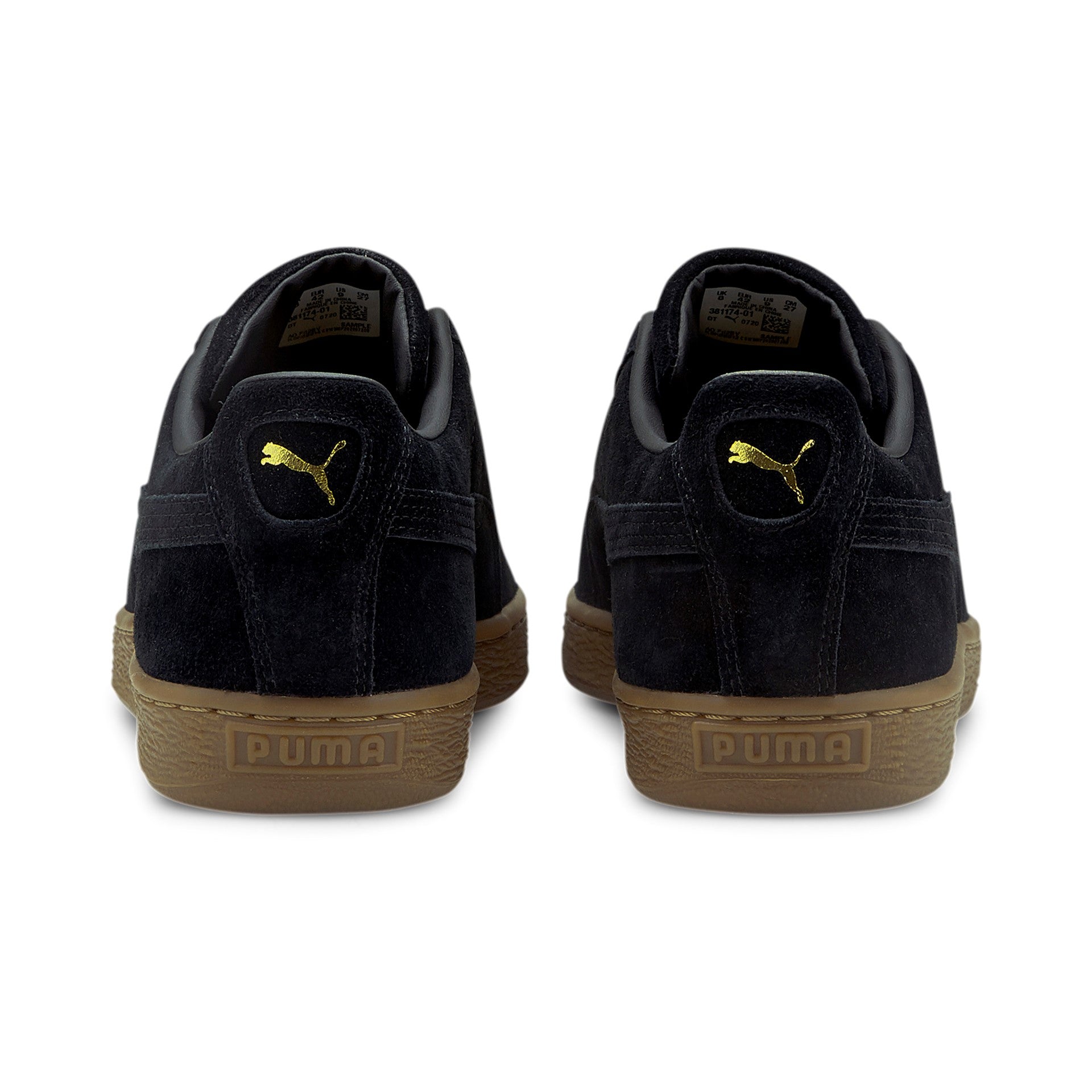 Puma suede 2024 gum sole