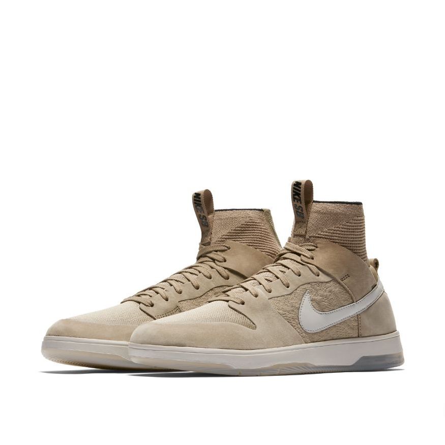 NIKE SB ZOOM DUNK HIGH ELITE - KHAKI LIGHT BONE WHITE