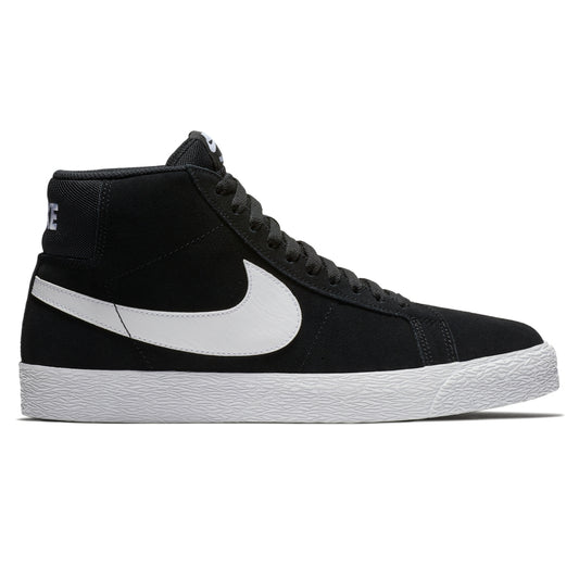 NIKE SB ZOOM BLAZER MID - BLACK-WHITE / WHITE-WHITE